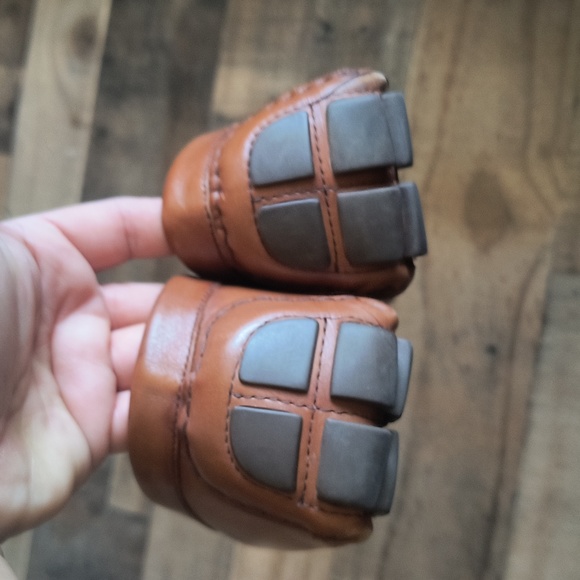 Vince Camuto Esmail Driving Loafer Cognac Sz 12 Men - Picture 14 of 17